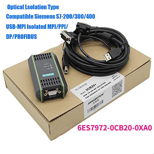 PC PPI #SP62 For Win7 Cable Siemens S7 200/300/400 6ES7 972-0CB20-0XA0 USB-MPI 