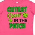 thumbnail image 4 of Inktastic Cutest Clover in the Patch with Four Leaf Clovers Boys or Girls Toddler T-Shirt, 4 of 5