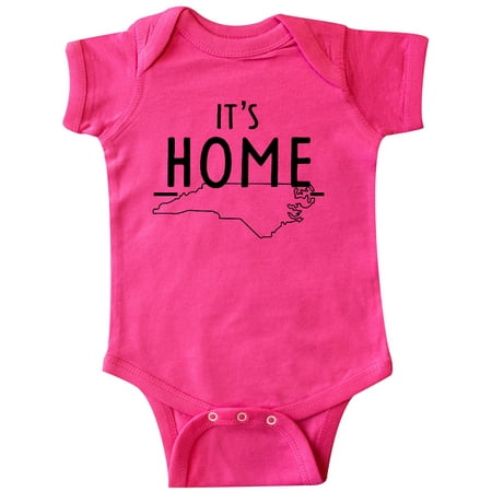 

Inktastic It s Home- State of North Carolina Outline Gift Baby Boy or Baby Girl Bodysuit