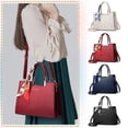 thumbnail image 5 of Stylago Women's Fashion Purses and Handbags Leather Top Handle Tote with Ribbon Crossbody Bags for Party Travel Shopping Blue, 5 of 6