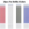 thumbnail image 3 of Heat Erasable Pens High Temperature Pen Fabric Marking Pens With 20 Erasable Pen Refills For Leathe, 3 of 5