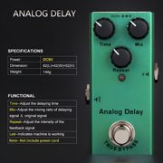 SEPTRIO 2026 New Multi-Effects Guitar Pedal with Overdrive Distortion Delay Chorus Tremolo for Guitar,Bass,Studio,Stage,Home