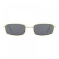 thumbnail image 2 of Retro Square Sunglasses for Women Men Small Frame Rectangle Glasses 90s, 2 of 3