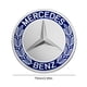 thumbnail image 2 of Hub 75 mm Tapa de llanta Emblema Insignia Tapacubos para Mercedes Benz Azul 4PCS, 2 of 7