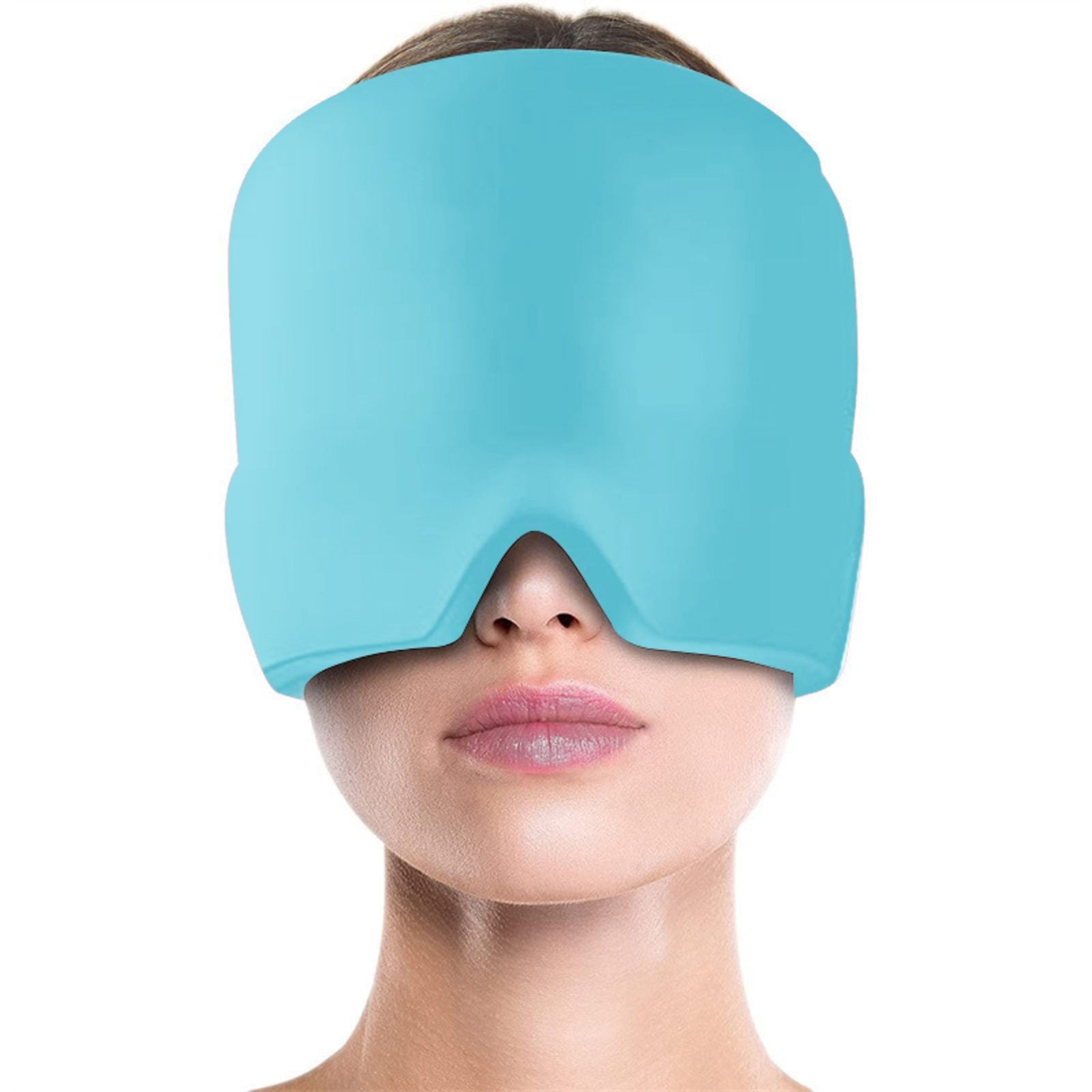 Form Fitting Gel Ice Headache Migraine Relief Hat Cold Migraine Relief