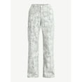 thumbnail image 5 of No Boundaries Wide Leg Cargo Pants, 31.5'' Inseam, Women's and Women's Plus Sizes XXS-4X, 5 of 6