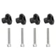 thumbnail image 3 of 4 tornillos deslizantes para marco de guardabarros delantero de motocicleta aptos para YAMAHA NMAX 125 150 155/SMAX 155/TMAX 500 530 Negro, 3 of 13