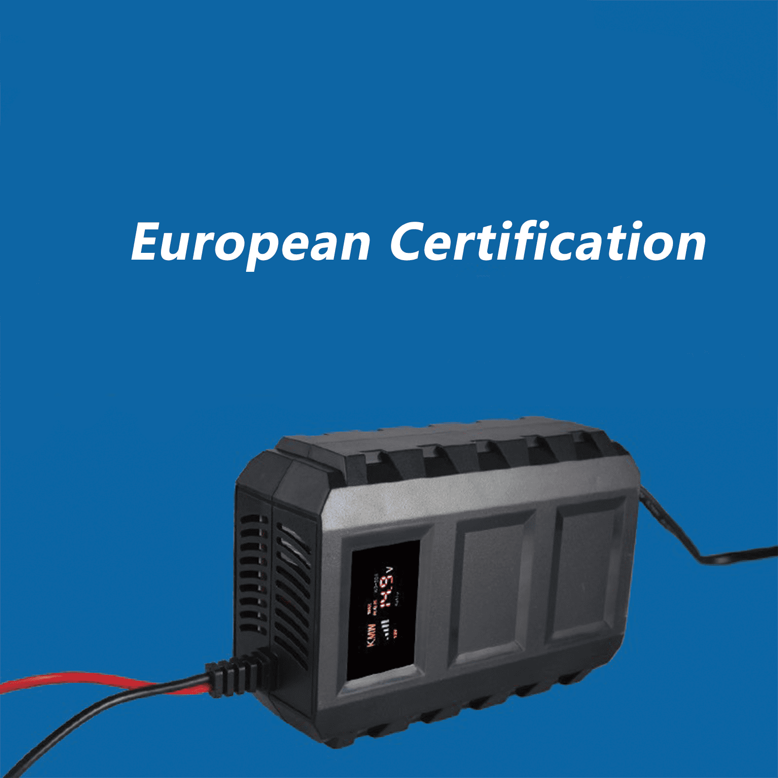 GJX LiFePO4 Battery Charger,Wide Compatibility Lithium Battery Charger,Overload ProtectionWide Compatibility with EU Certification