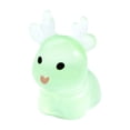 thumbnail image 2 of Glow-in-the-Dark Reindeer Figurines, 10-Count Resin Tabletop Set, Green, 2 of 6