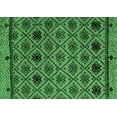 thumbnail image 1 of Ahgly Company Indoor Rectangle Abstract Emerald Green Modern Area Rugs, 5' x 8', 1 of 4