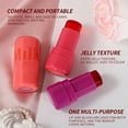 thumbnail image 3 of LXQ Milk Jelly Blush, Milk Jelly Tint Blush, Milk Cooling Water Jelly Tint Water Jelly Tint Stick Sheer Lip & Cheek Stain Finish 0.18 Oz (04, 0.18 Oz), 3 of 7