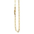 thumbnail image 2 of Amanda Rose 14k Yellow Gold 3mm Paperclip Chain Necklace for Women (18 inch), 2 of 4