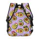 thumbnail image 4 of Fotbe Cartoon Avocados Mochila Casual con Estampado para Escuela, Viajes y Actividades al Aire Libre - Duradera, Ligera y Cómoda, 4 of 5
