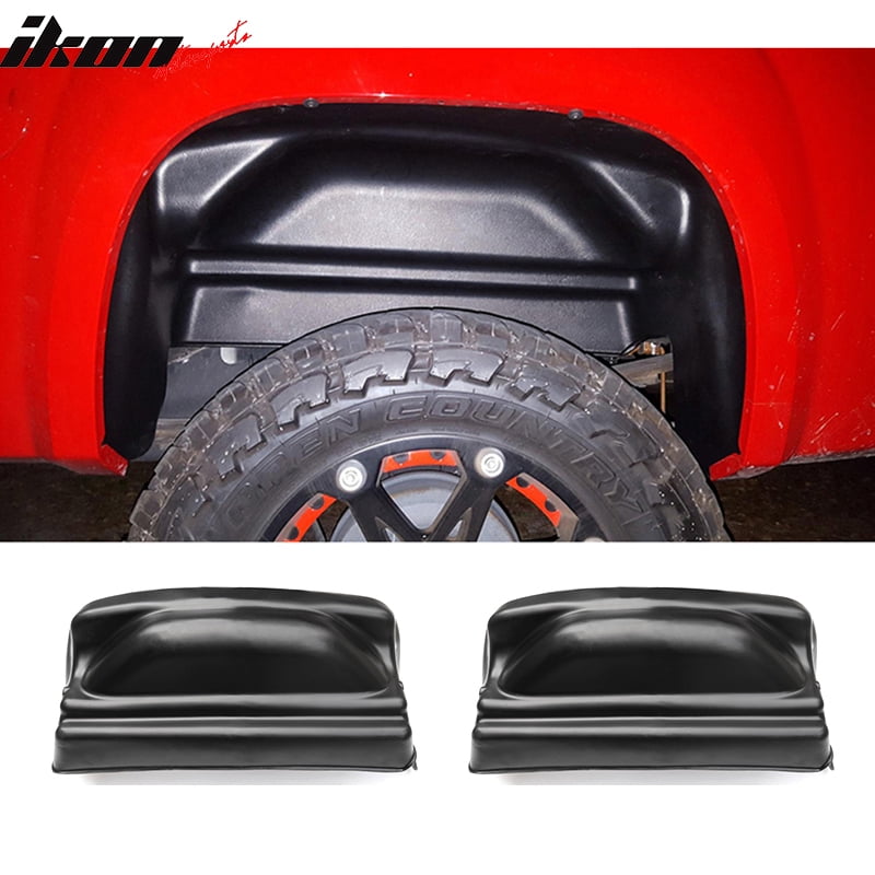 Compatible with 0714 Chevy Silverado GMC Sierra Rear Wheel Well Guards