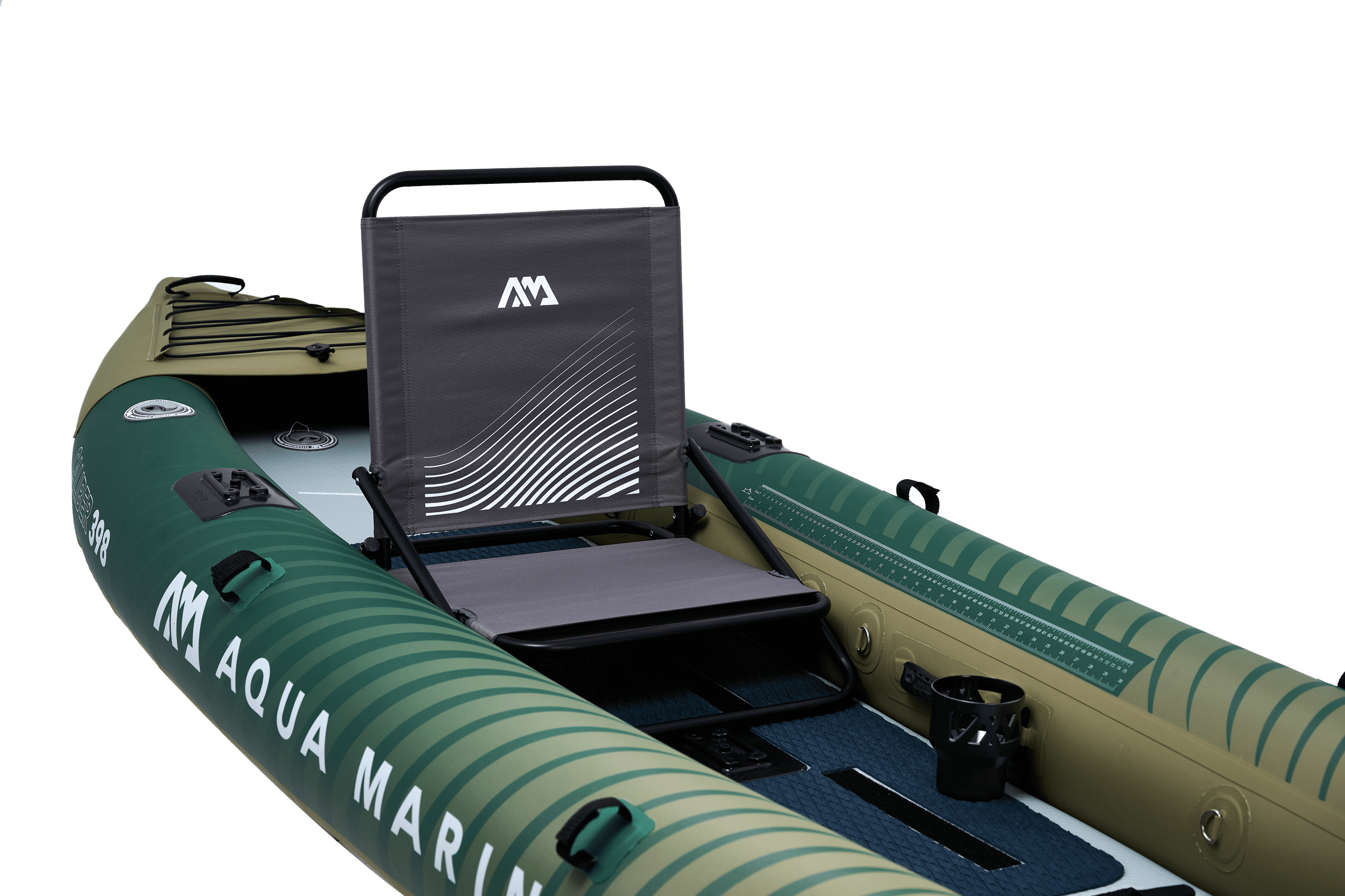 Aqua Marina Caliber Angling Kayak, 1/2-Person, DWF Deck, 396 Lb Capacity
