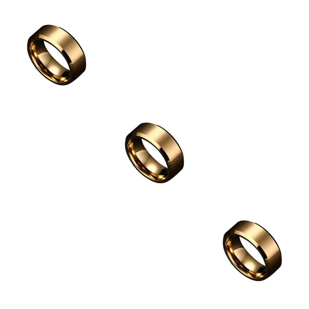 Sonducket Anillos unisex Joyas Citas Novios Novias Esposa Marido Aniversario personalizado Regalos Accesorios Tamaño 6 Type1 NO1 Sonducket CBP214059
