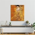 thumbnail image 6 of HFDF The Lady Gold by Gustav Klimt. The World Classic Art Reproductions, Giclee Canvas Prts Wall Art for Home Decor, 12x18inch Framed, 6 of 6