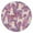 Goldendoodle Dog and, variant on Goldendoodle Dog and Flower Floral Round Fitted Tablecloth with Elastic Edge,Dining Table Cover Waterproof,Outdoor Round Tablecloth for Camping,Dining,Indoor and Outdoor