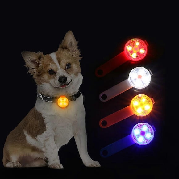 Pet LED Safety Collar Usb Rechargeable Luminous Pendant Dog Walking Anti-lost Collar Pet Supplies - Collars, Harnesses & Leads