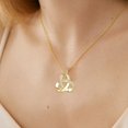 thumbnail image 3 of KDSJSXW Gold Necklaces for Women 2024 Unlimited Diamond Pendant Necklace Sterling Silver Necklace for Women Gold Choker Necklaces for Woman Prom Jewelry(Gold,One Size), 3 of 6