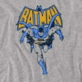 thumbnail image 2 of Batman T-Shirt Vintage Run Unisex Graphic Tee For Men & Women, 2 of 7