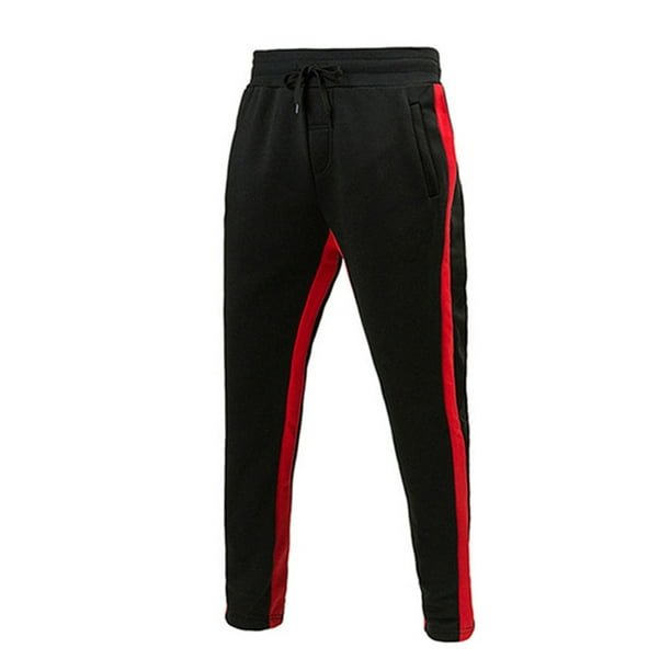 jogging trousers with side stripes