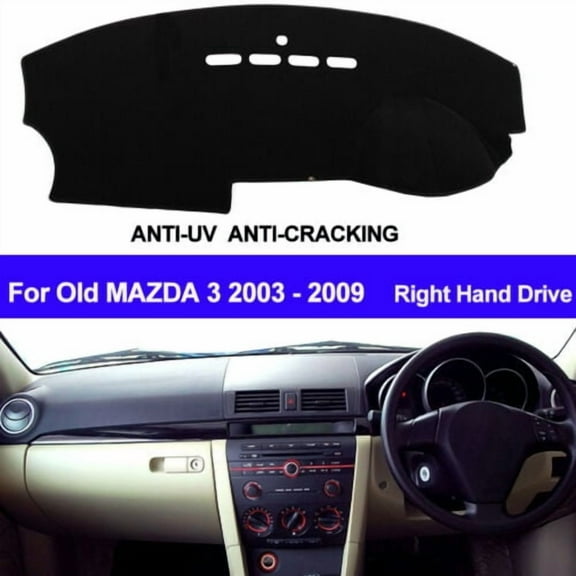 For MAZDA 3 MAZDA3 2003 - 2008 2009 Dash Mat Dashboard Cover Right Hand Drive