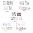 thumbnail image 2 of Minnieouse VENTA CALIENTE 5 unids Rose Flower Nail Stickers Calcomanías Nail Art Decors Glitter Home Salon Hand Tip Beauty Tool Type5 NO5 Minnieouse MJ12571-03, 2 of 6