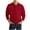 Red, variant on Jalioing Men's Solid Color Golf Shirts Collared Button Long Sleeve T Shirt Business Casual Tops with Pocket