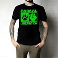 thumbnail image 2 of Animal Liberation Animal Liberation Retro T-shirt, 2 of 4