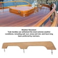 thumbnail image 4 of Teak Handrail, Rot Resistant 2 Loop Unique Grain Anti Warp Wooden Boat Grab Handle  for Marine RV Boating, 4 of 7