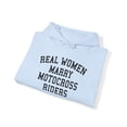 thumbnail image 4 of Motocross Rider Wife Husband Wedding Hoodie, Gifts, Hooded Sweatshirt, 4 of 4