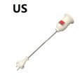thumbnail image 1 of KEINXS Douilles de Lampe E27 Réglables Pivotantes Support Douille à DEL Adaptateur d'Ampoule Interrupteur de Prise, 1 of 10
