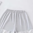 thumbnail image 7 of NAISIBABY Girls Athletic Outfit Sets, Sun Protection Quick Dry Short Sleeve T-Shirt & Shorts Summer Breathable Activewear 2-Piece Gray Size 11, 7 of 7