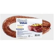 Great Value: Pecan Smoked Cheese Sausage, 14 Oz