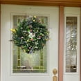 thumbnail image 4 of Spring Summer Wreath Front Door Simulated Dried Flower Wreath Spring Flower Wreath Wreaths, 4 of 6