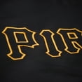 thumbnail image 7 of Men's Mitchell & Ness Black/Gold Pittsburgh Pirates Cooperstown Collection Team Origins Satin Full-Snap Jacket, 7 of 7