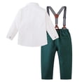 thumbnail image 6 of Gunia Outfits For Toddler Boys Gentleman Suit Spring And Autumn Children Suit Boy With Wais Tcoat Suit Three Piece Boy Suit Outfit 2-3 Years, 6 of 6