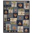 thumbnail image 2 of Safavieh Chelsea Dawson Geometric Wool Area Rug, Blue, 8' x 10', 2 of 11