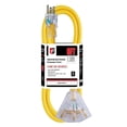 thumbnail image 1 of Cable de extensión EP de 6 pies, calibre 12, resistente, 15 A, 125 V, 1875 W, 1 of 7