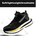thumbnail image 6 of Men'S Work Boots Breathable Non Slip Safety Boots Anti-Smash and Anti-Puncture Steel Toe Boots (Size: 36-48), 6 of 8