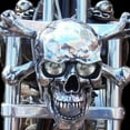 thumbnail image 3 of Huhudde Halloween Decoration Light Retro Shaped Headlight Spotlight for Motorcycle Bright LED Light Supplies, 3 of 11