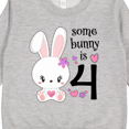 thumbnail image 3 of Inktastic Somebunny is Four 4th Birthday Bunny Toddler Sweatshirt, 3 of 4