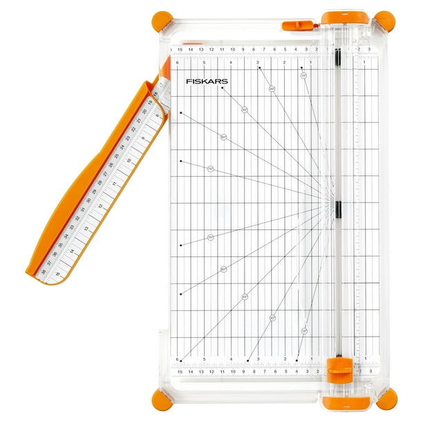 Recortadora de papel Fiskars Precision, fácil, segura y precisa, para manualidades
