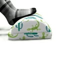 thumbnail image 5 of Exotic Foot Rest, Watercolor Pattern of Lizards and Cacti, Non-Slip Backing Adjustable Ergonomic Memory Foam Leg Support for Office, Sea Blue Lime Green, by Ambesonne, 5 of 5