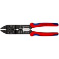 thumbnail image 1 of KNIPEX 97 21 215 Pinzas para engarzar terminales Con fundas en dos componentes Negro, lacado 230 mm, 1 of 1