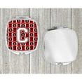 thumbnail image 4 of Letter C Football Cardinal and White Compact Mirror CJ1082-CSCM, 4 of 4
