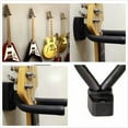 thumbnail image 3 of 1PC Support Mural Guitare Intégré Cintre Caoutchouc Mousse Tampon Crochet Support stable, 3 of 4
