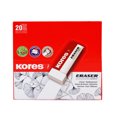thumbnail image 4 of Borrador Blanco Kores Dust Free KE20 para Lápiz Display con 20 Piezas, 4 of 5