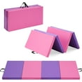 thumbnail image 1 of Kids' Foldable Tumbling Mats, Gymnastics Mats for Home Workouts, 2x6ft Sizes with Carry Handles, 1 of 5